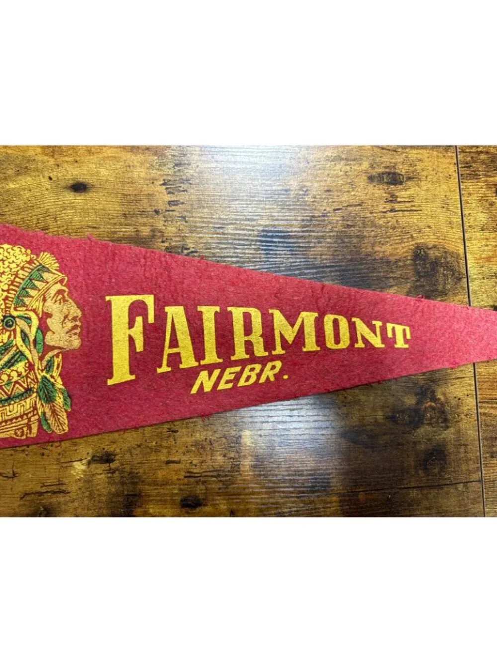 Vintage Fairmont, Nebraska pennant